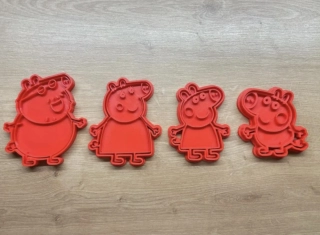 Vykrajovátka - Bing, prasátko Peppa